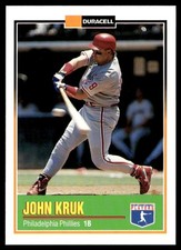 1993 Duracell Power Players II John Kruk Philadelphia Phillies #3