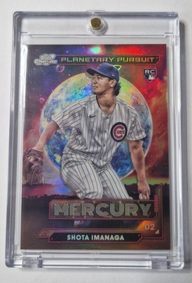 2024 Topps Cosmic Chrome - Planetary Pursuit Shota Imanaga #PPM-7 Mercury (RC)