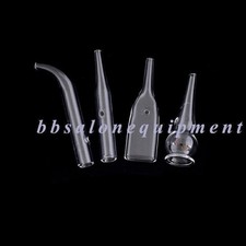 4 PCS Ventouse Glass Tube Replacement For Vacuum Spray Facial Beauty Machine