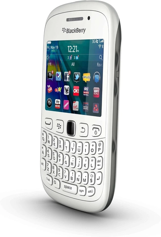 BlackBerry Curve 9320 - White Qwerty (Unlocked) Smartphone - Image 3 of 4