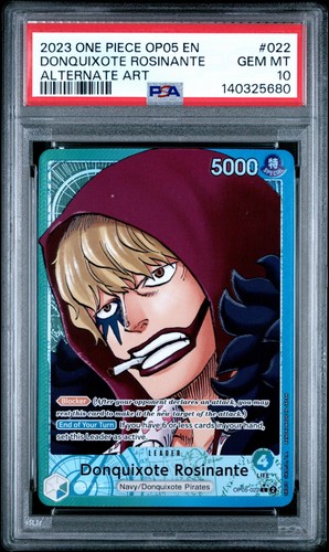 Donquixote Rosinante (Alternate Art) graded PSA 10 for sale on eBay