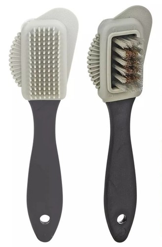 2 Suede Nubuck Brush For UGG & Leather Cleaning Reviving Stain Remover Quality - Picture 2 of 5