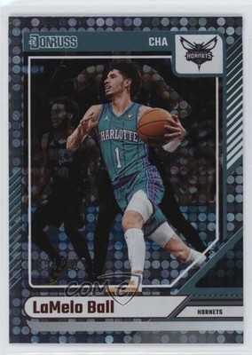 2024-25 Panini Donruss Red Disco 54/149 LaMelo Ball #12 0v2