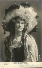 Actress RPPC Paula Edwardes as "The Princess Beggar" Real Photo Post Card