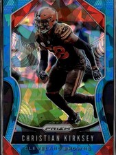 2019 Panini Prizm #92 Christian Kirksey Blue Ice #/99