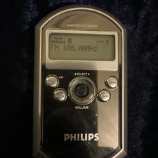 Philips DA1000/05 DAB Pocket Radio in Working Order (A515)