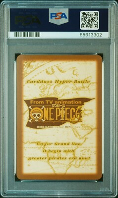 PSA8 One Piece Carddass Hyper Battle Straw Hat Crew Luffy Zoro