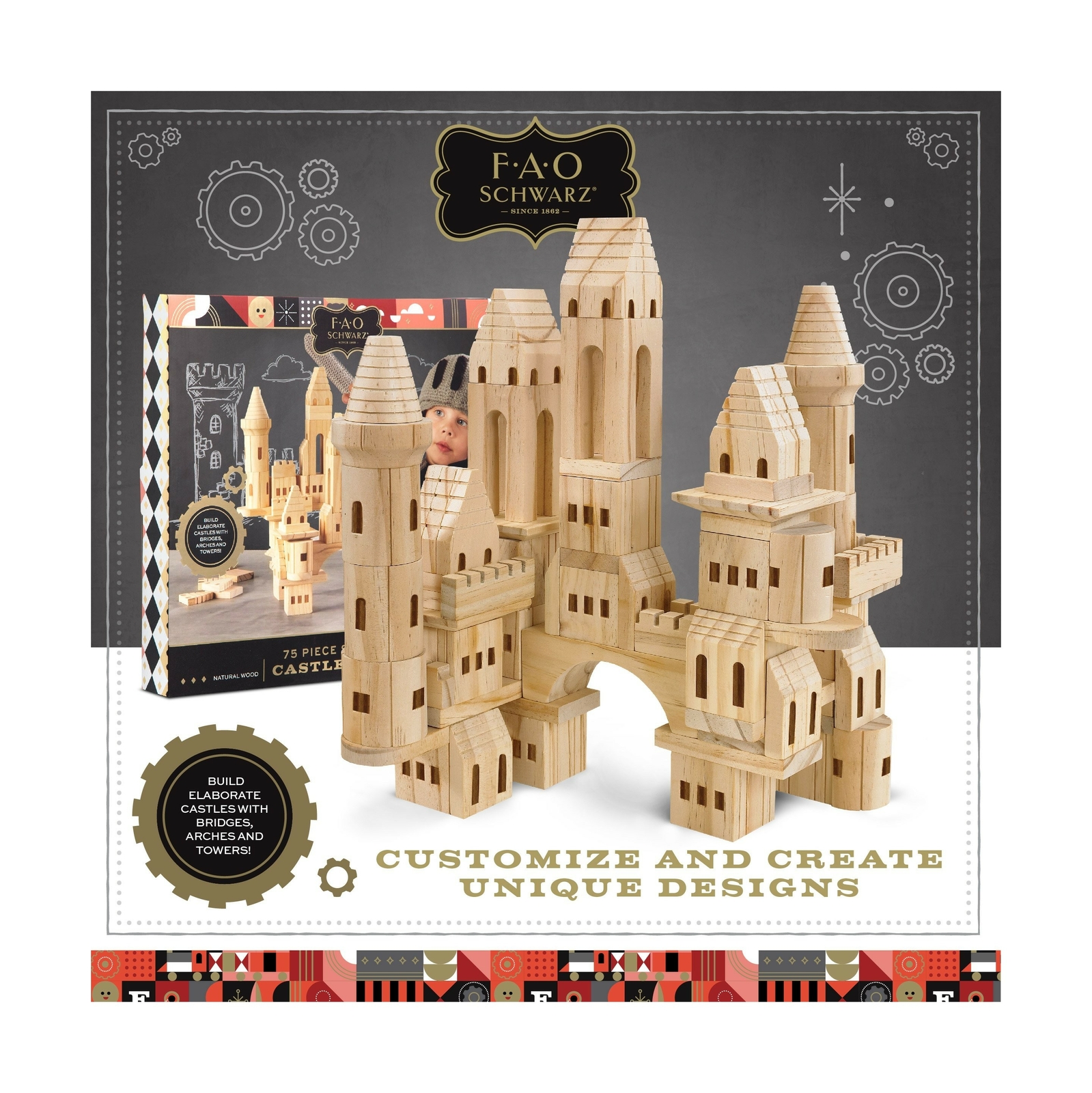 fao schwarz wooden castle