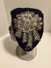 Hand Knitted Headband Ear Warmer.