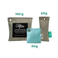 California Home Goods / Sacs purificateurs d'air / Paquet de 9 (4x100g, 1x60g, 4x50g)