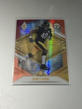 2021 Phoenix Fire Burst #176 QUINCY ROCHE Pittsburg Steelers Rc Rookie
