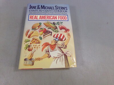 Real American Food Coast-To-Coast 1986 HC 1st Ed. SIGNED Jane & Michael Stern