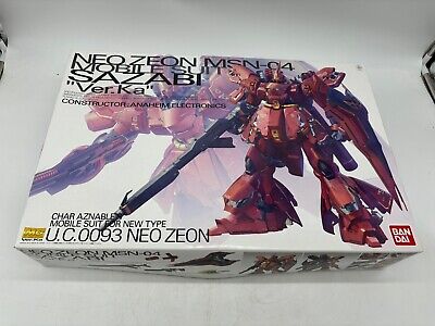 BANDAI MG 1/100 MSN-04 SAZABI Ver. KA New (open box) | eBay BANDAI MG 1/100 MSN-04 SAZABI Ver. KA New (open box) | eBay