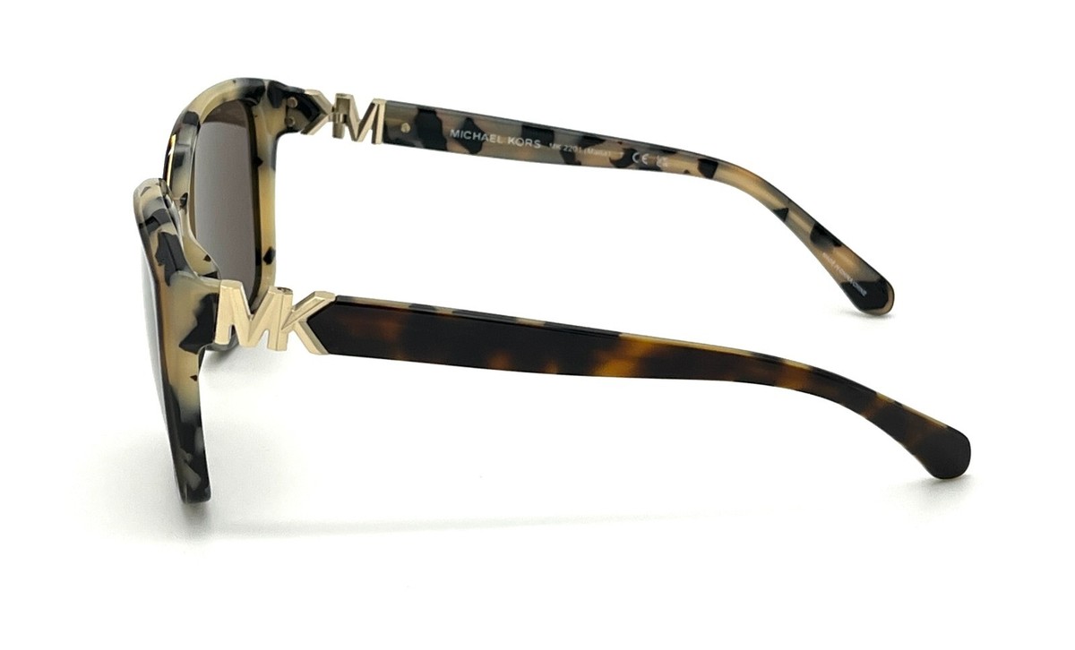 MICHAEL KORS MK2201 395173 Dark Tortoise Cream / Brown Solid 