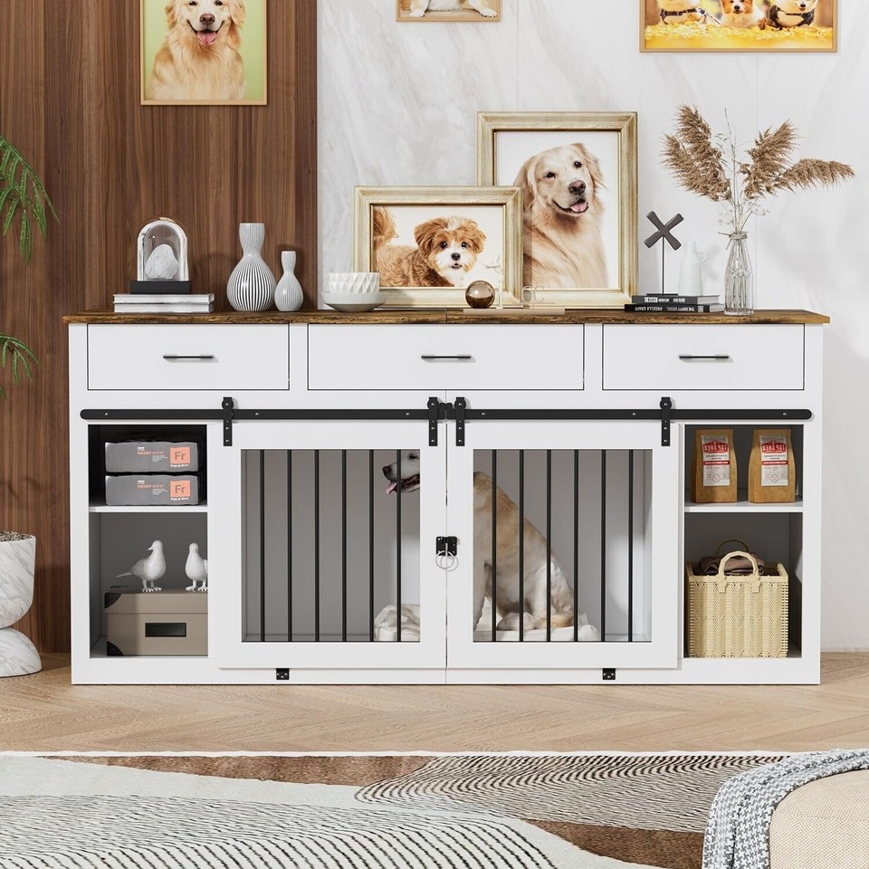 PAKASEPT Large Dog Crate Furniture eBay