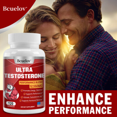 Testosterone Booster - Boosts Energy, Increases Stamina And Enhances Vitality