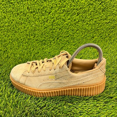 Size 9 - Fenty x Puma Suede Creeper Oatmeal W for sale online | eBay
