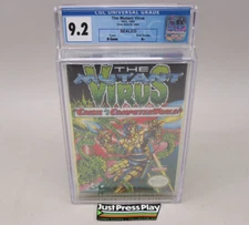 Mutant Virus Nintendo NES 1992 ASC Shooter New Factory Sealed CGC Graded 9.2 A+