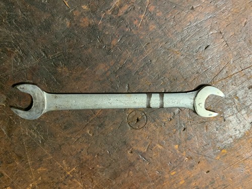 Vintage Sidchrome 5/8"-11/16" AF Tappet Spanner Open End. Made in Australia 1950 - Picture 4 of 5