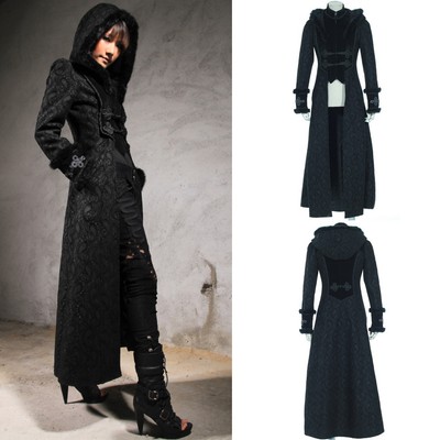 gothic black coat