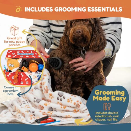 🟡 Pets & Play Puppy Starter Kit All In One 17 Items |New Dog Owner Starter Pack - Picture 6 of 7