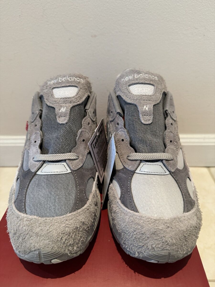 New Balance 992 x Levi's Grey Denim Men's Size 10 Brand New New Balance 992 x Levi's Grey Denim Men's Size 10 Brand New