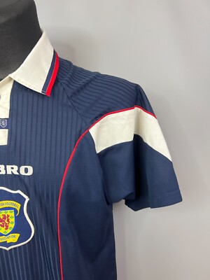 SCOTLAND 1996 1998 HOME SHIRT FOOTBALL SOCCER JERSEY UMBRO SCOTLAND 1996 1998 HOME SHIRT FOOTBALL SOCCER JERSEY UMBRO