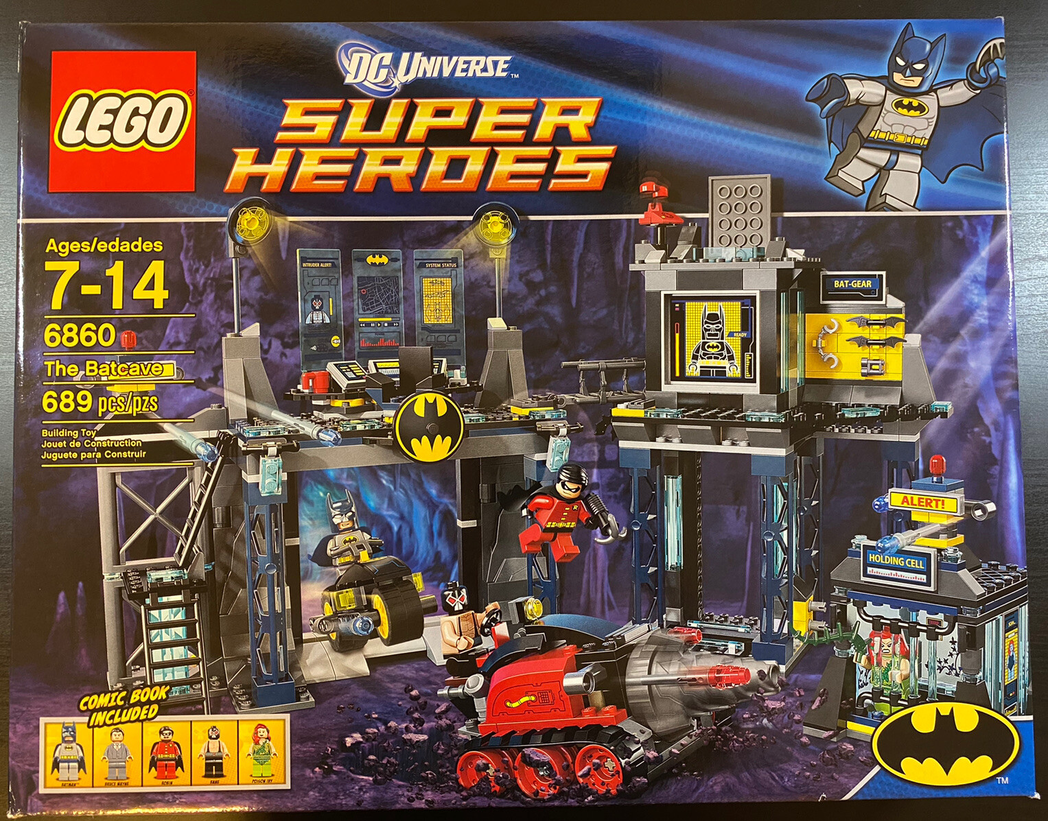 lego batcave 6860