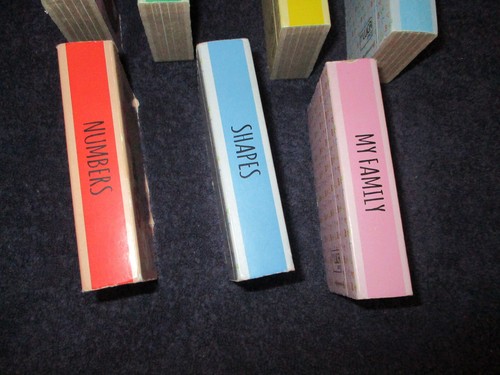 My Luca Junior 7 Learning Board Books Numbers, Shapes, Colors, Family, My Day + - Picture 8 of 12