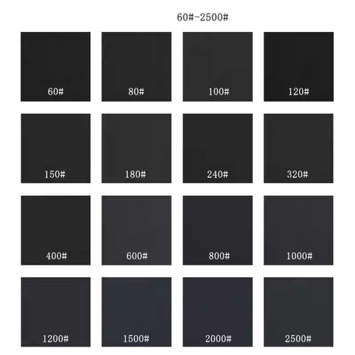 230mmx280mm 886A Wet and Dry Abrasive Sandpaper Grit 60-2500 Sand Paper Sheets - Picture 3 of 11