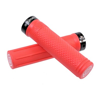Zwickelgriffe S2 Klemmen extra weiche Verbund-Lenkergriffe 133 mm rot