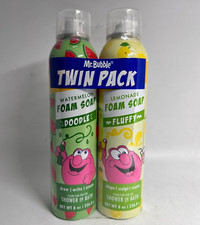 Mr. Bubble Foam Soap Twin Pack, Watermelon Lemonade Scents