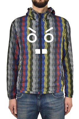 Fendi Impermeabile Trench Arcobaleno Uomo Poliestere Mod