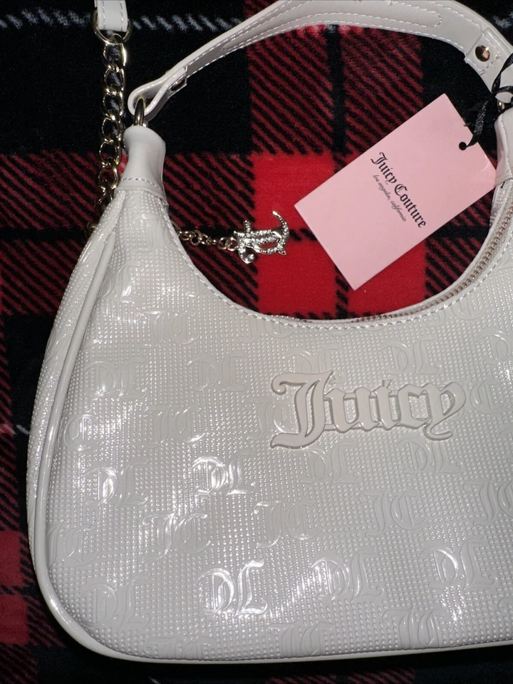 Bolso de Mano Hobo Semi Encantado Juicy Couture Bandolera Color Ángel Beige Bolso Estilo Foto 3 de 4