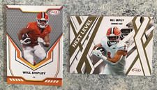 2024 Sage RC Will Shipley 2 dif SILVER Lot #40 base + #104 Next Level FREE Ship