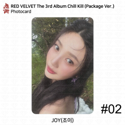 Red Velvet The 3rd Album Chill Kill Poster Package SMini Ver