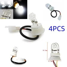 4x 20W White HID Hide-A-Way Flash Strobe Tube Spare Replacement Bulbs Tube Light
