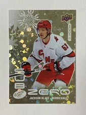 2024-25 UD Ice Hockey GOLD SUB ZERO ROOKIE JACKSON BLAKE 20/24