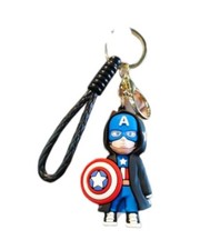 Keychain Wrist Lanyard Captain America