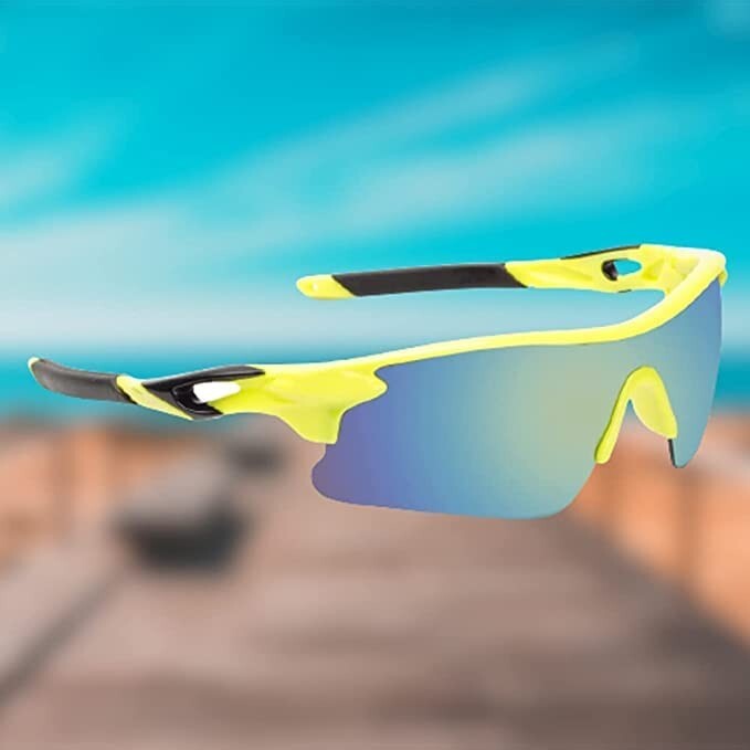 Sports Sunglasses Best Lens Color For Cycling ISHICO Polarized