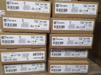 New Allen-Bradley 1746-OW16 SLC 500 Ser D PLC Output Module