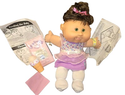 2007 Cabbage Patch Kids 25th Edition Play Along Doll Ice Cream Celebration Doll