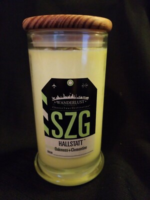 NEW  Wanderlust Slownorth SOY 2 Wick Candle  16oz  -Oakmoss Clementine