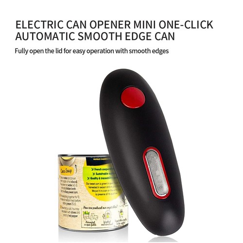 Electric Can Opener, Automatic Bottle Opener Power Tool for Home Kitchen, Start - Picture 4 of 7