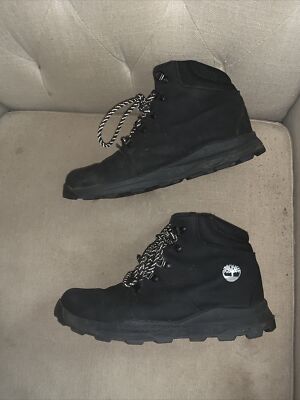 TIMBERLAND BROOKLYN LOW HIKER IN BLACK NUBUCK BOOT US 6 | eBay display picture 1