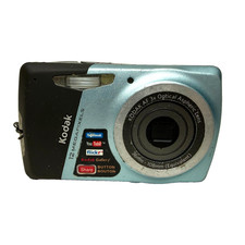 Kodak EasyShare M530 12.0MP Compact Digital Camera Blue Tested - NEEDS BATTERY