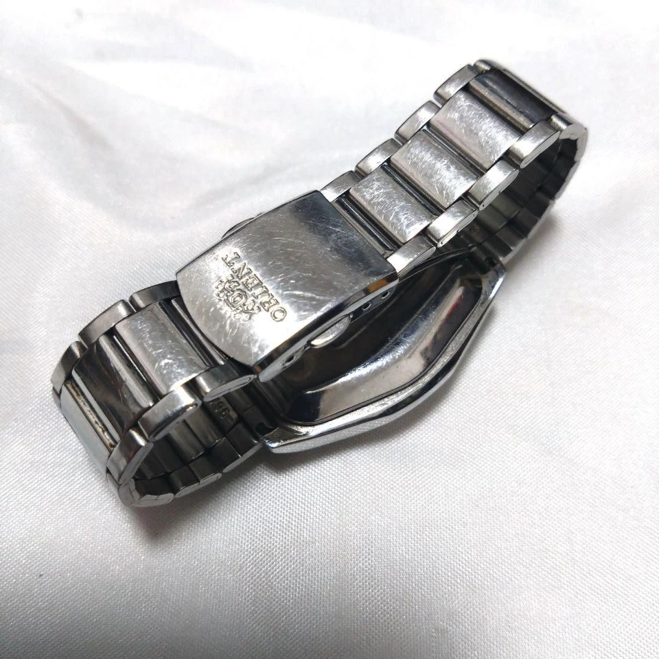 Rare ORIENT Automatic Calendar Watch Men's Fashion Timepiece Vintage Style - image 4 of 4