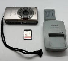 Canon PowerShot SD3500 IS 14.1 MP Digital Camera w/ Battery, Charger, 16 GB Card