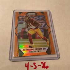 2017 Panini Prizm Orange TERRELLE PRYOR SR. /275