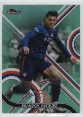 2022 Finest MLS Extended Set Aqua Refractor 55/75 Brandon Vazquez Vázquez p6a